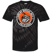 Carolina Wreckingballs Roller Derby 100% Cotton Tie Dye T-Shirt