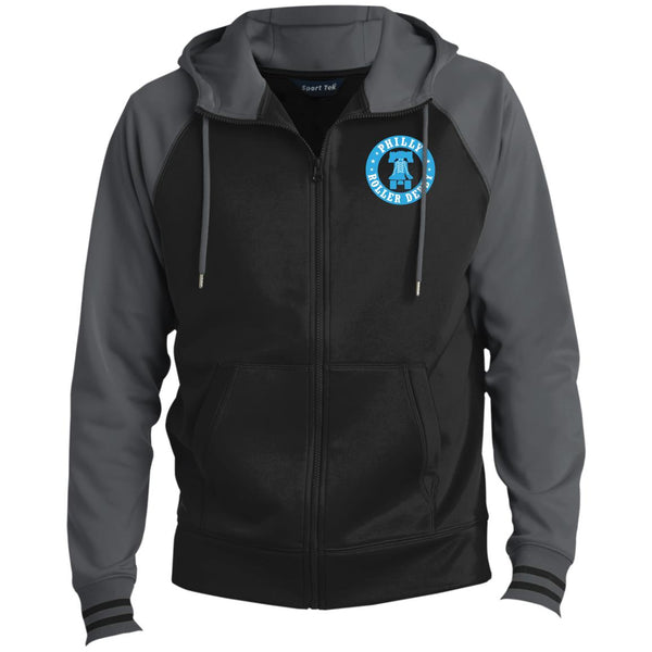Philly Roller Derby Men's Sport-Wick® Full-Zip Hooded Jacket