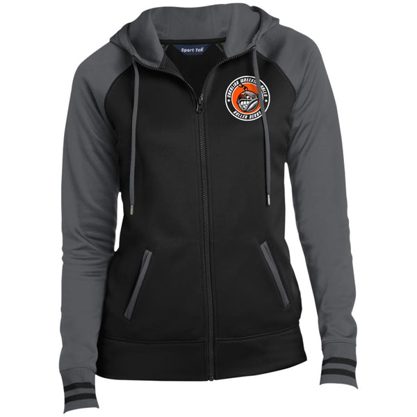 Carolina Wreckingballs Roller Derby Ladies' Sport-Wick® Full-Zip Hooded Jacket