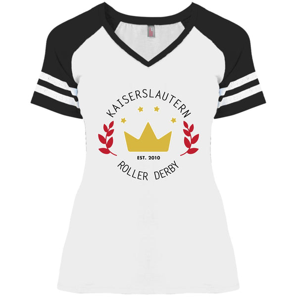 Kaiserslautern Roller Derby Game V-Neck T-Shirt