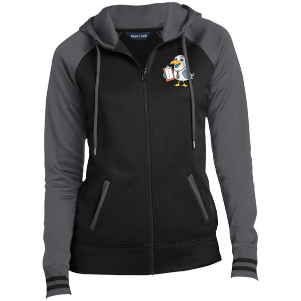 WIRDOS Ladies' Sport-Wick® Full-Zip Hooded Jacket
