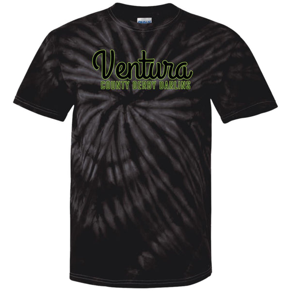 Ventura County Derby Darlins 100% Cotton Tie Dye T-Shirt