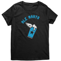 FOCO Roller Derby Ale Marys Tees Blue Logo (3 Cuts!)
