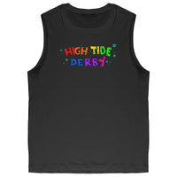 High Tide Derby Rainbow Logo Tanks