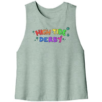 High Tide Derby Rainbow Logo Tanks