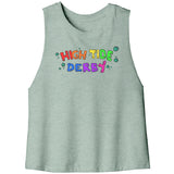 High Tide Derby Rainbow Logo Tanks