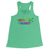High Tide Derby Rainbow Logo Tanks