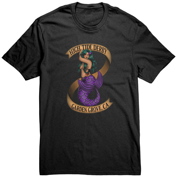 High Tide Derby Tattoo Mermaid Tees