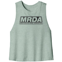 MRDA Black Logo Cropped Tank