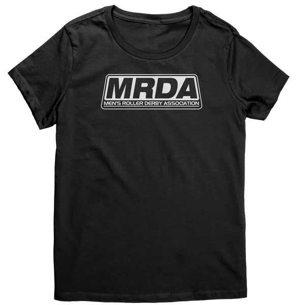 MRDA White Logo Fitted Tee