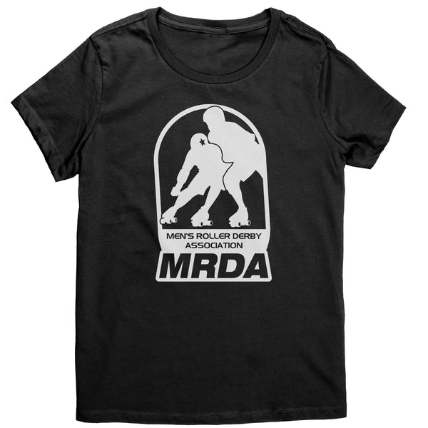 MRDA White Logo Fitted Tee