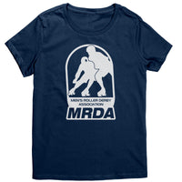 MRDA White Logo Fitted Tee