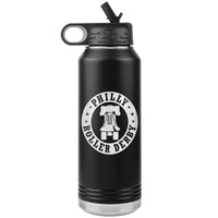 Philly Roller Derby 32oz Engraved Water Bottle