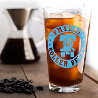 Philly Roller Derby Pint Glass