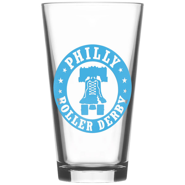 Philly Roller Derby Pint Glass