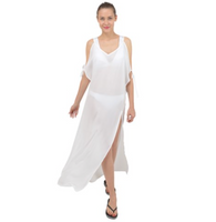 Design Your Own Maxi Chiffon Cover Up Dress
