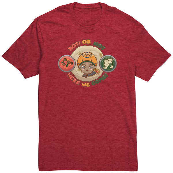 Team Desi Roti or Not Round Logo Tees (3 cuts!)