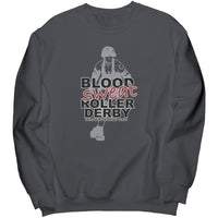 Yellow Rose Derby Girls Blood Sweat Roller Derby Outerwear (3 cuts!)