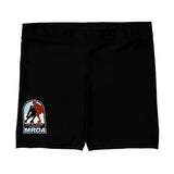 MRDA Full Color logo booty shorts
