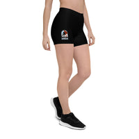 MRDA Full Color logo booty shorts