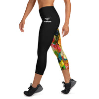 Forge Fitness Gummi Bear Yoga Capri Leggings