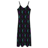 Sleeveless Strappy Maxi Dress