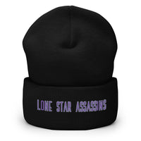 Lone Star Assassins Embroidered Cuffed Beanie