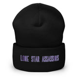 Lone Star Assassins Embroidered Cuffed Beanie