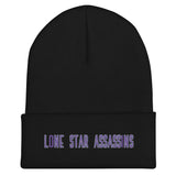 Lone Star Assassins Embroidered Cuffed Beanie