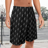 firedancer basketball All Over Print Basketball Shorts