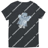 Ghost Bear District Womens Shirt / Heathered Charcoal S Apparel
