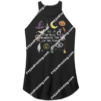 Its The Most Wonderful Time Of Year Tanks And Tees! District Womens Perfect Tri Rocker Tank / Black