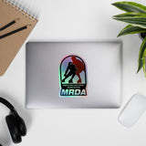 MRDA Color Logo Holographic stickers