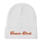 Team Desi Roller Derby Embroidered Beanie