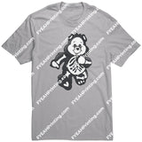 Skeleton Bear District Mens Shirt / Silver S Apparel