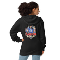 Cannon Doll-X Unisex fleece zip up hoodie