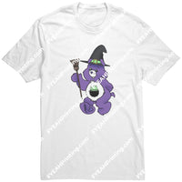 Witch Bear District Mens Shirt / White S Apparel