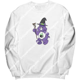 Witch Bear Gildan Crewneck Sweatshirt 2 / White S Apparel