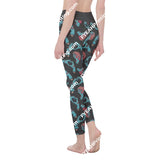 Zombie Hands All-Over Print Womens High Waist Leggings | Side Stitch Closure