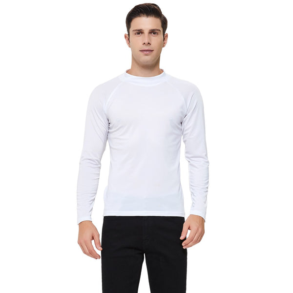 Design Your Own! Men's Long Sleeve Rash Guard Up to 5x