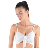 Design Your Own! Woven Tie Front Bralet