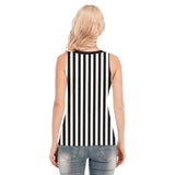 Women's Sport Tank Referee Top | Microfiber Fabric