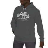 All Bodies Strong All-Over Print Unisex Fleece Lined Pullover Hoodie