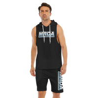 MRDA All-Over Print Sleeveless Vest And Shorts Set (2 pieces)