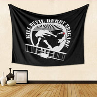 Kill Devil Derby Brigade Single-Side Print Tapestry
