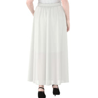 All-Over Print Women's Maxi Chiffon Skirts With Lining