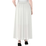 All-Over Print Women's Maxi Chiffon Skirts With Lining