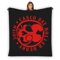 Casco Bay Roller Derby Blanket