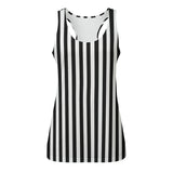 Eco-friendly All-Over Print Women's Tank Referee Top | Recycled Polyester Fabric