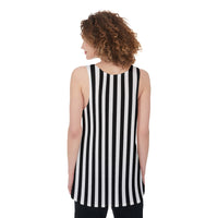 Women's Tank Top Referee Top | Jersey Fabric